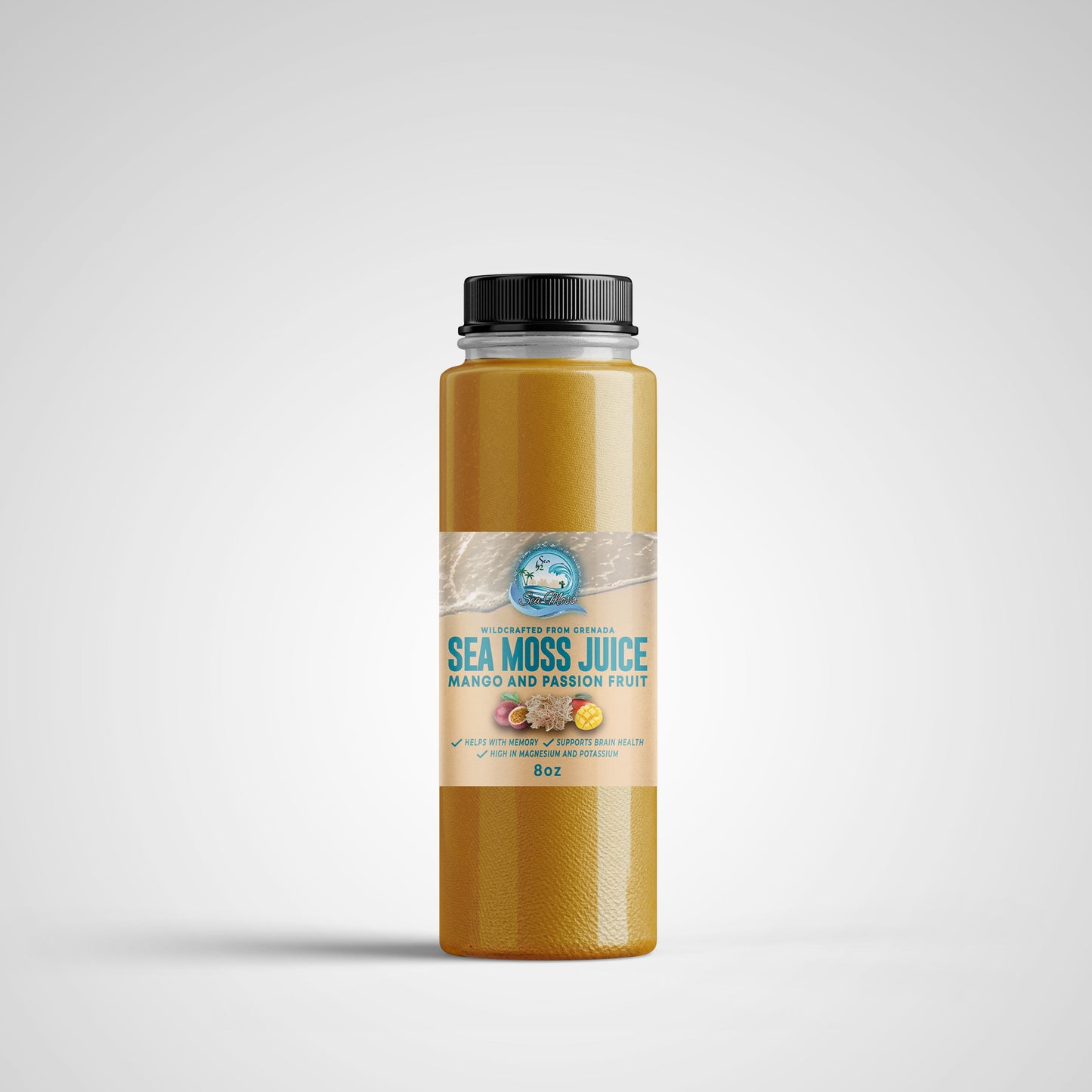Sea Moss Juice With Mango / Passion Fruit 8oz