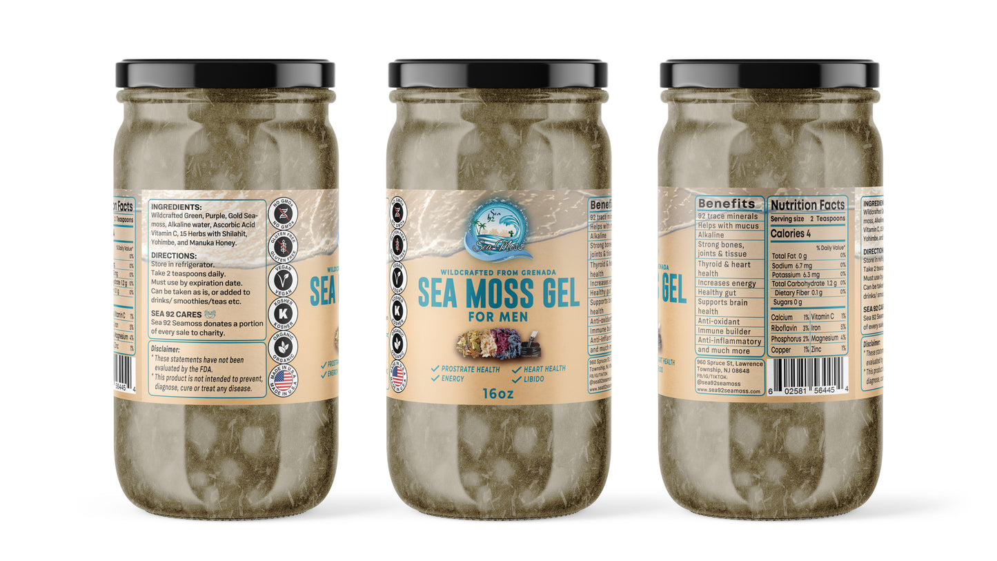 Sea Moss Gel For Men
