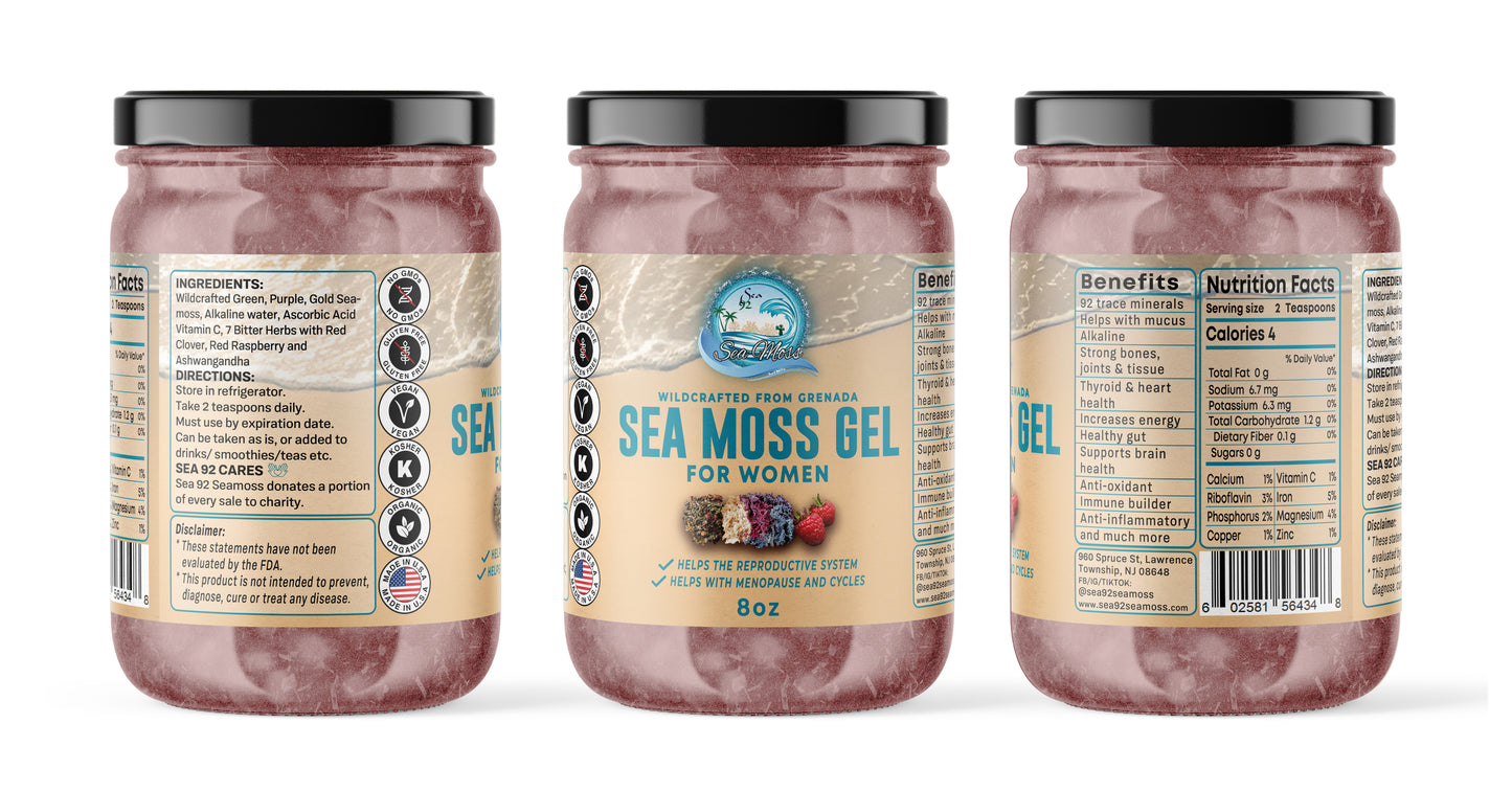 Sea Moss Gel For Women