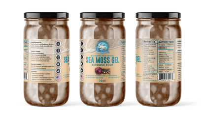 Burdock Root Sea Moss Gel