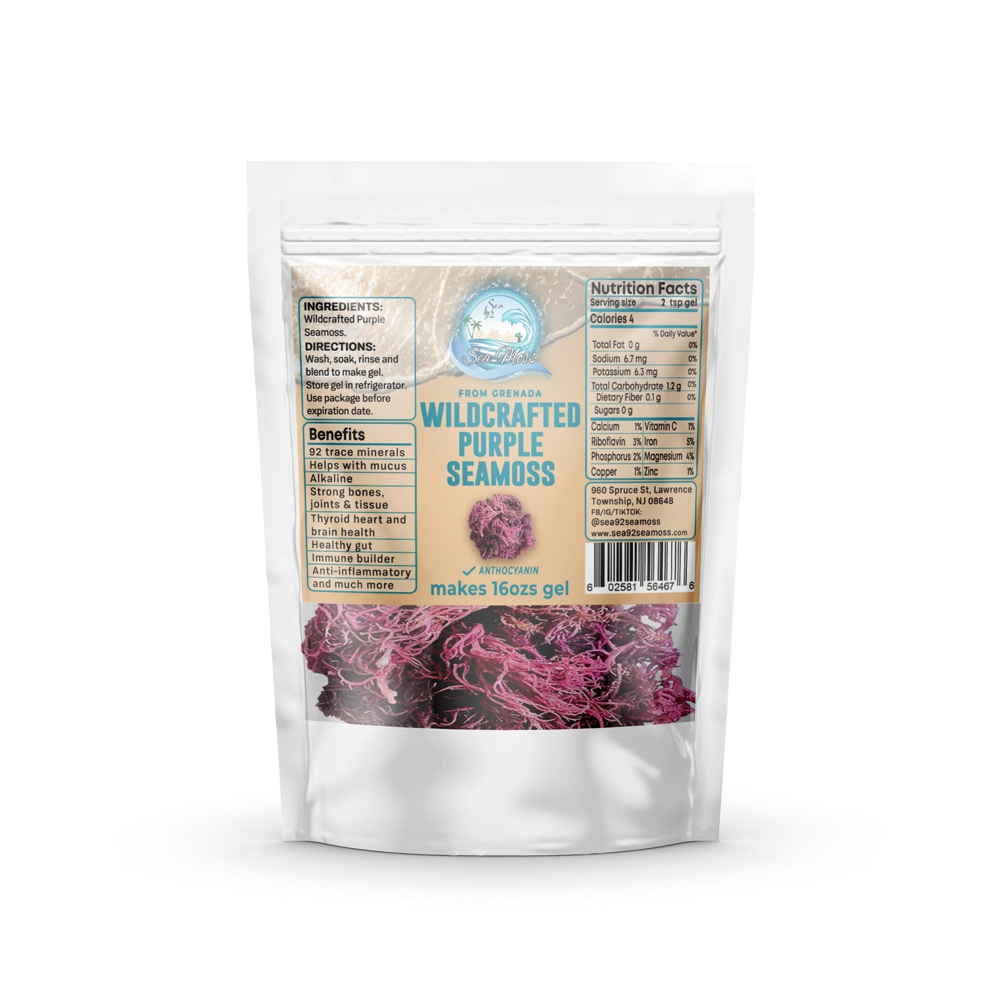 Wildcrafted Purple Sea Moss