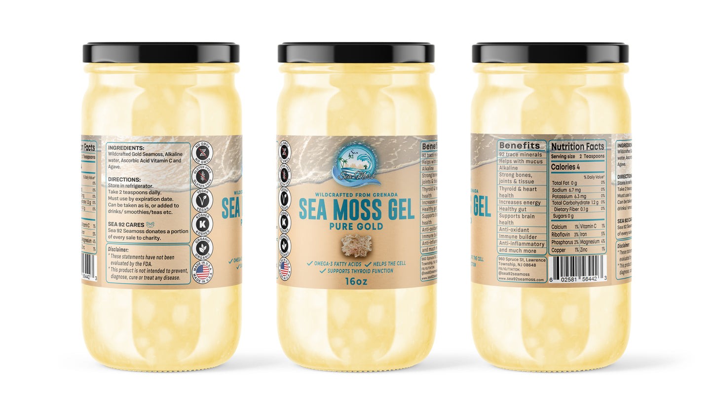 Sea Moss Gel – Pure Gold