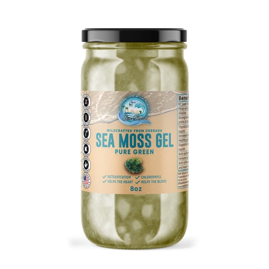 Green Sea Moss Gel With Chlorophyll
