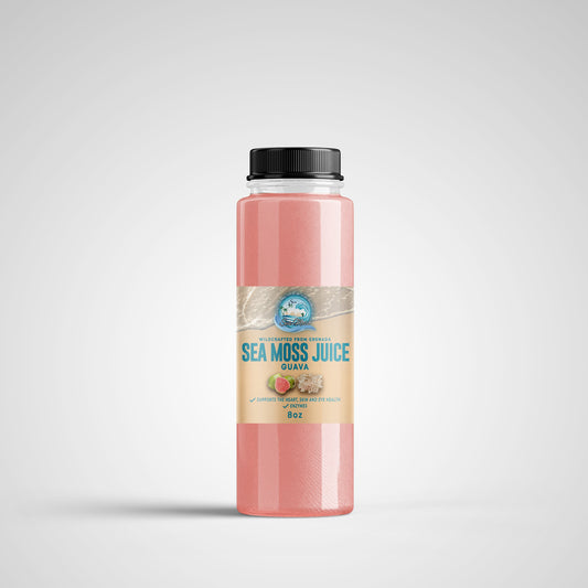 Guava Sea Moss Juice 8oz