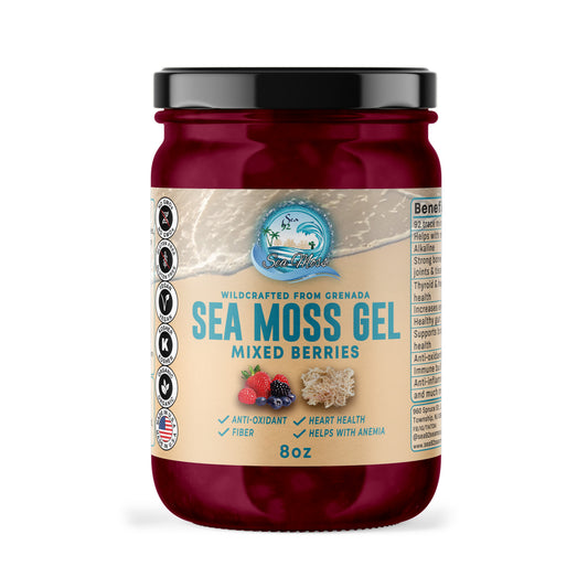 Sea Moss Gel With Mixed Berries