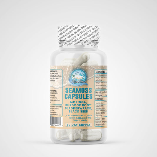 Sea Moss Capsules (30 DAYS SUPPLY)