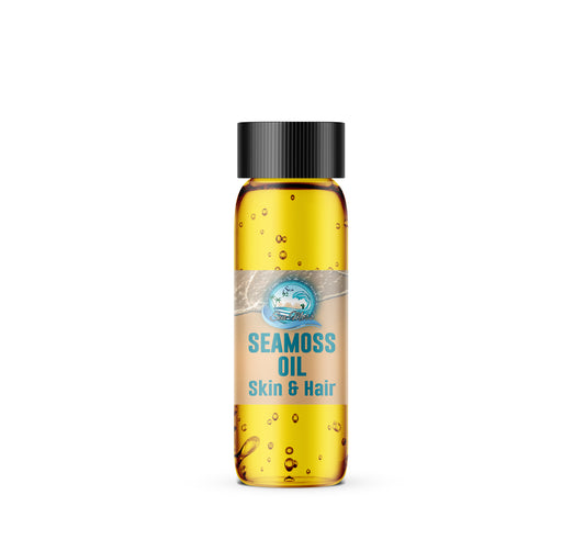 Sea Moss Oil (Full Spectrum Sea Moss, Avocado Oil, Shea Butter, Coconut Oil, Aloe, Almond Oil, Lavender Oil.) 2oz