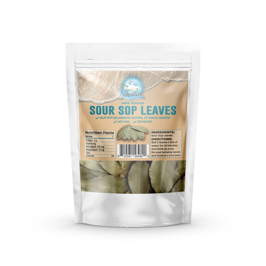 Dried Soursop Leaves From Trinidad